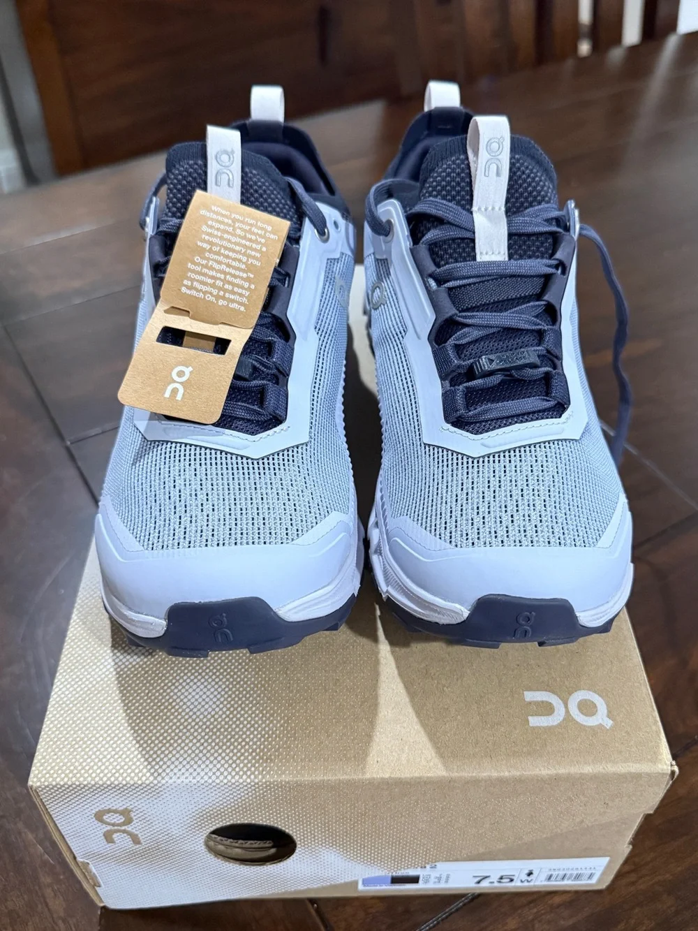 On Cloudultra 2 Women’s 7.5 Mineral Eclipse Trail Running Shoes NWT Box